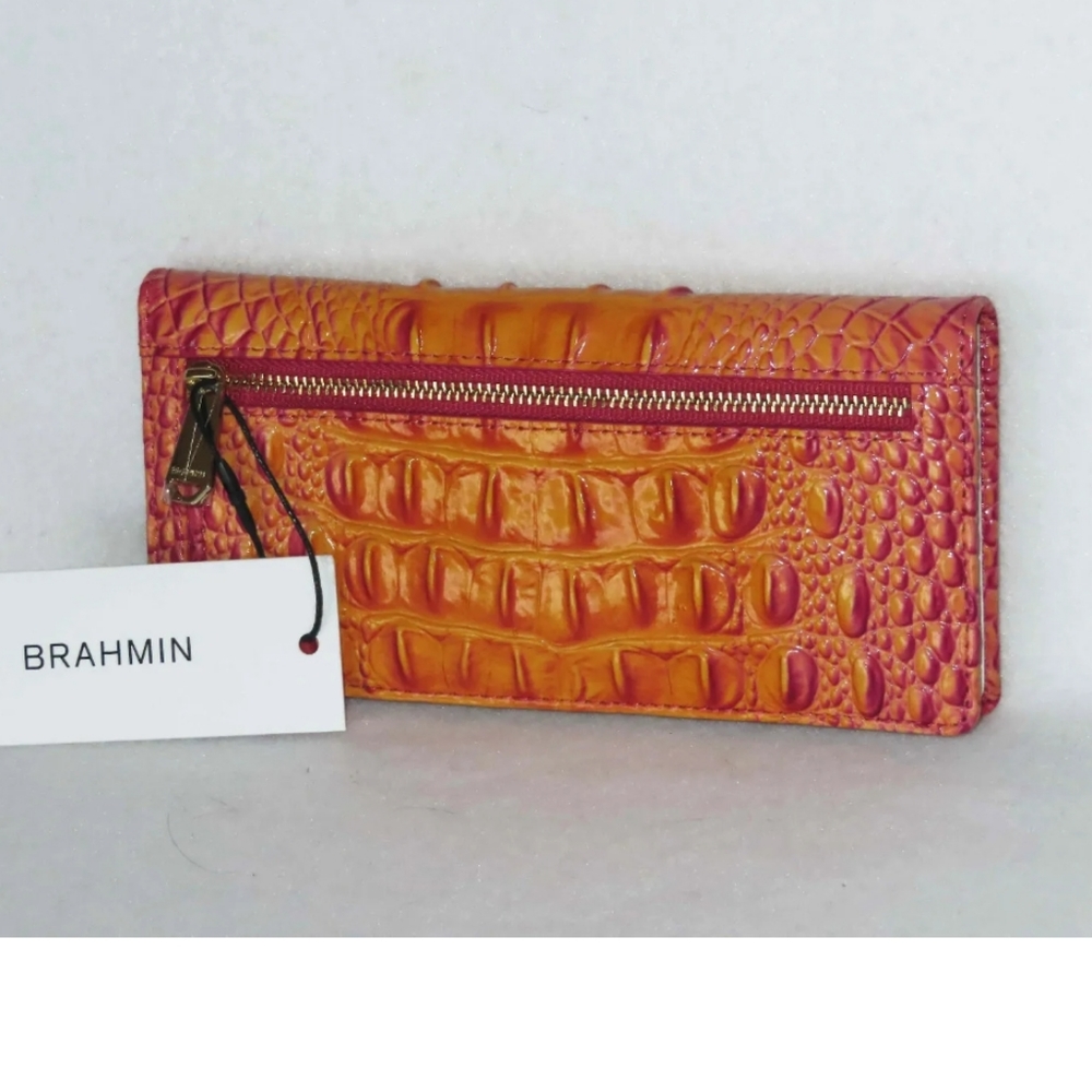 Brahmin Ady Wallet. Crocodile leather!!!!😍